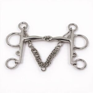 Pelham Jointed Solid Mouth