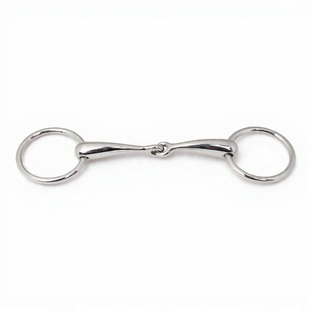 Weymouth Bradoon Solid Mouth Single Jointed