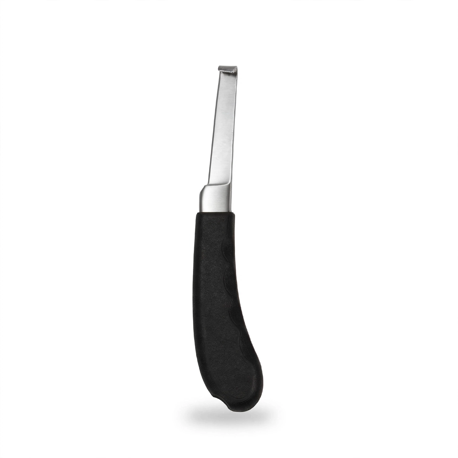 Hoof Knife Single Edge Medium Blade Wood or Plastic Handle