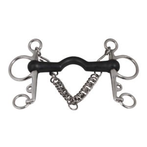 Pelham Cambridge Mouth Rubber Bit (437)
