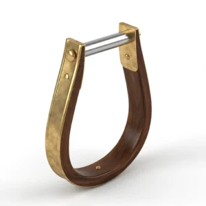 Wooden Stirrup Neck size 3″