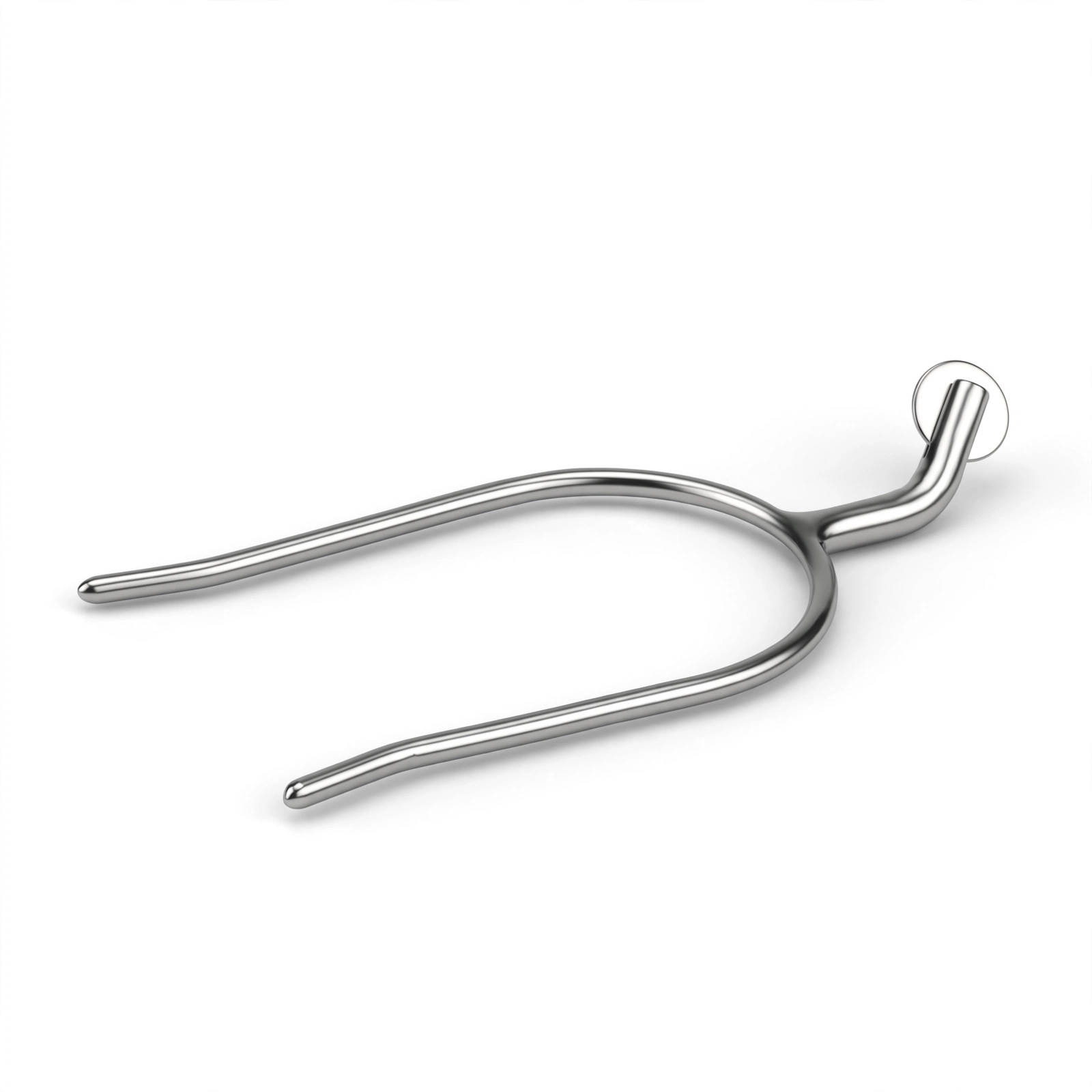 Quick On Silver Spur Bent Offset Neck w/Smooth Rowel