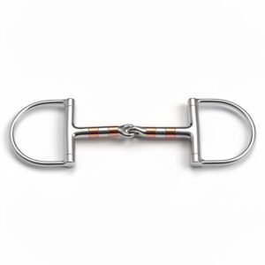 Dee Bit Single Jointed Roller Mouth with Copper & SS Rollers