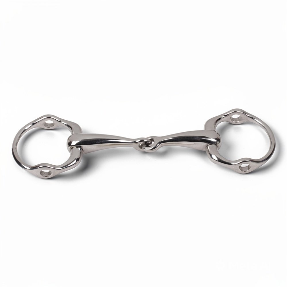 Gag Bit Eggbutt Single Jointed