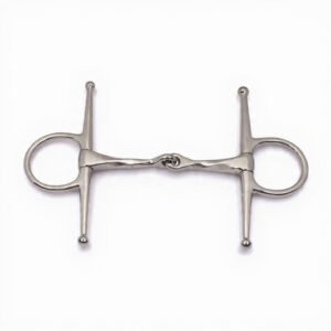 Full Cheek Single Jointed Medium weight Twisted Mouth Bit