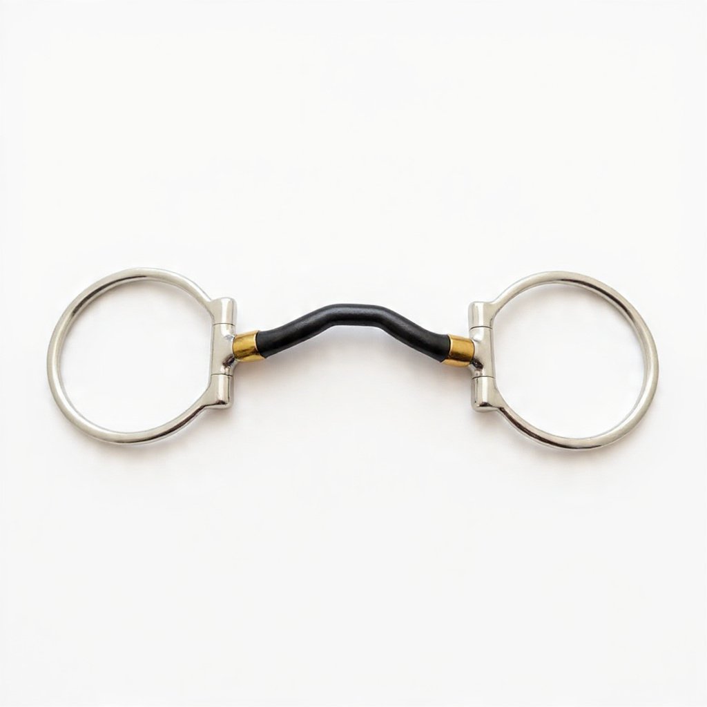 Western Dee Bit Sweat Iron Cambridge Mullen Mouth with Copper Rollers