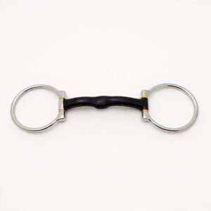 D Ring Snaffle Sweat Iron Curve Mouth