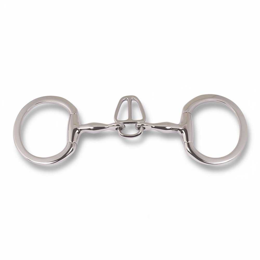 Eggbutt Tongue Bit with Large Rings