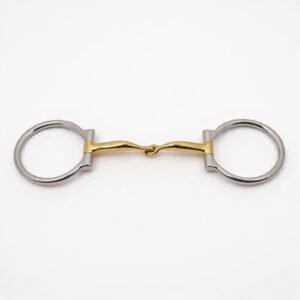 D Ring Snaffle with Copper Inlays