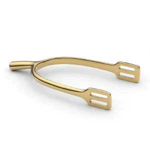 POW Spur Ladies Solid Brass (Rectangle Shanks)