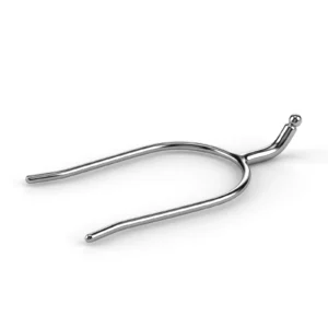 Quick On Silver spurs Bent Neck Ball Head