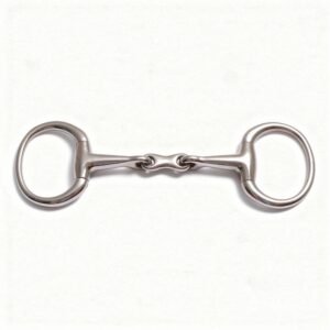 Eggbutt Bit French Link with Oval Rings