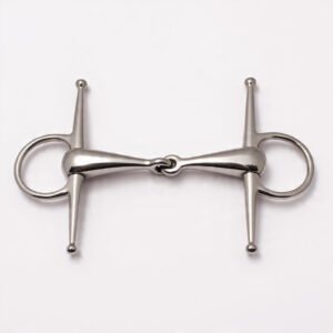 Full Cheek Single Jointed Hollow Mouth Bit