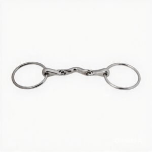 Loose Ring Flat Mouth Quater Moon Link