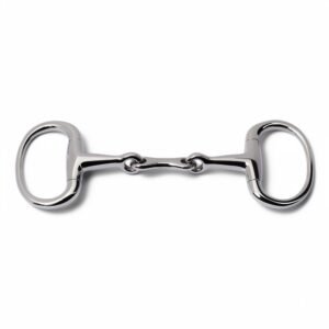 Dr Bristol Eggbutt Bit with Flat Concave Link