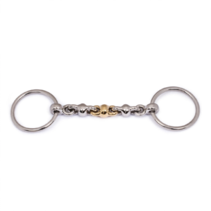 Loose Ring Multi Link Bit with Cuprium Center Link