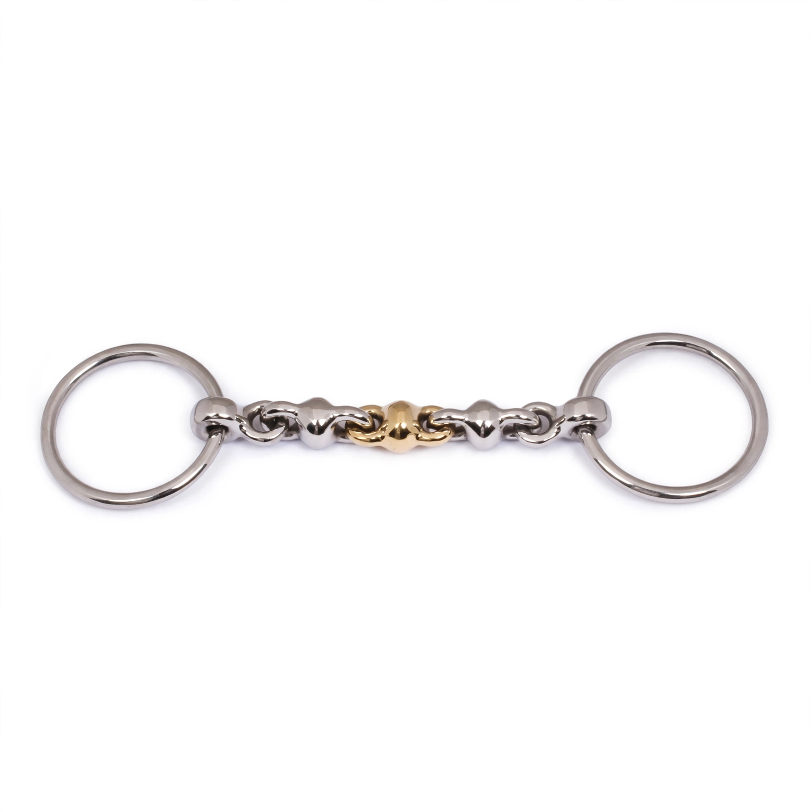 Loose Ring Multi Link Bit with Cuprium Center Link