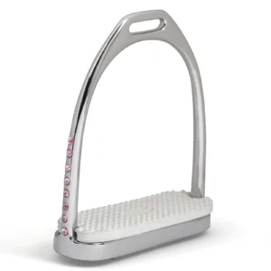 Fillis Stirrup Bling pink Crystals