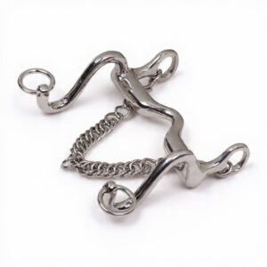 Formal Dressage Curb Medium Port S Shaped