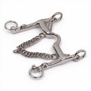 Weymouth Medium Port(Straight Round Shanks)