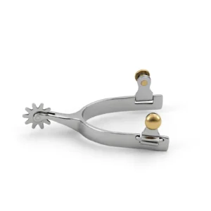Roper Spur W/10 Teeth SS Rowel No 4