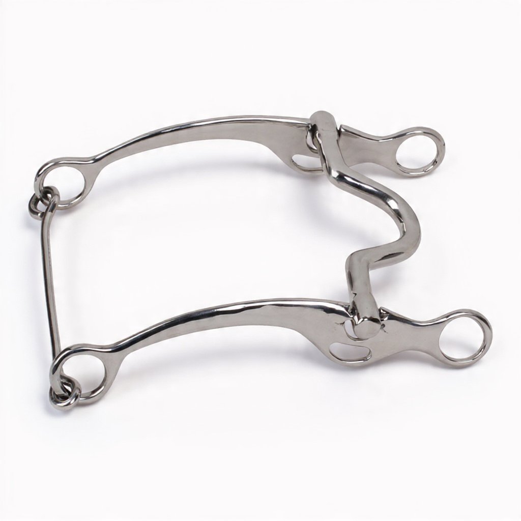 Stock Horse Bit, Loose Cheeks