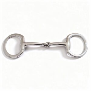 Eggbutt Regular Single Jointed SS Mouth Bit