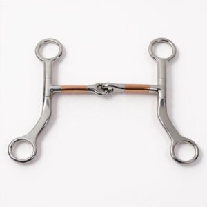 Reining Bit Jointed Copper Mouth