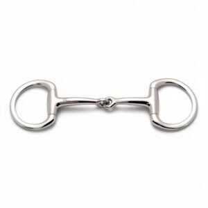 Eggbutt Snaffle Regular Single Jointed Bit