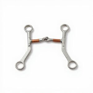 Reining Bit Jointed Sweet Iron Mouth