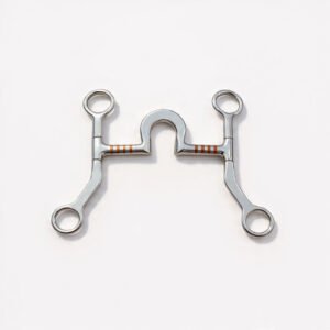 Reining Horse Thumb Print Mouth Bit
