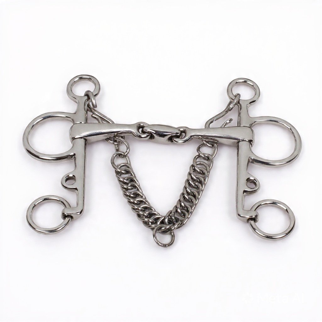 Double Broken Pelham 14mm