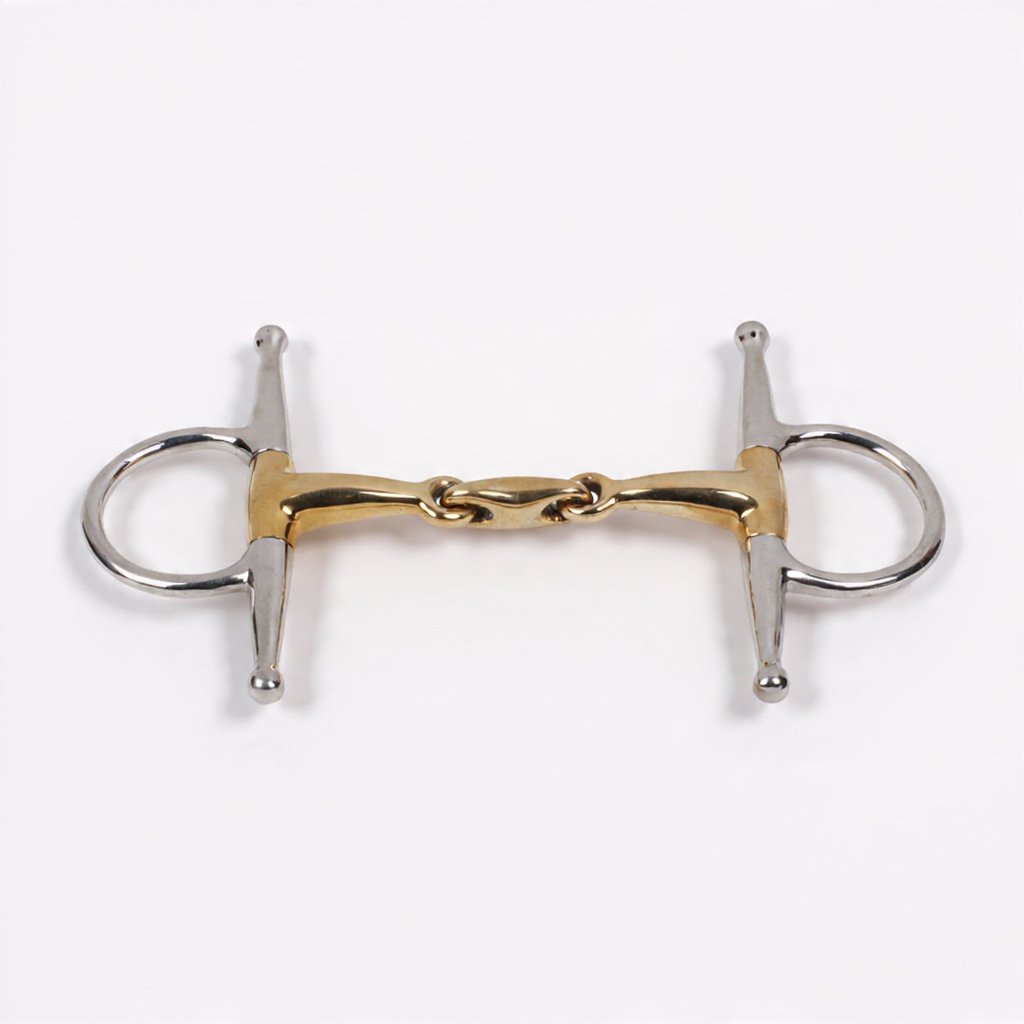Fullcheek Double Jointed Cuprium Mouth Bit With Tolt Link