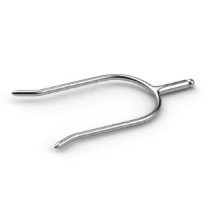 Quick On Silver spurs SS, Bent Off Set Neck Ball Head