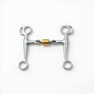 Colt Hinjed Copper Roller Snaffle