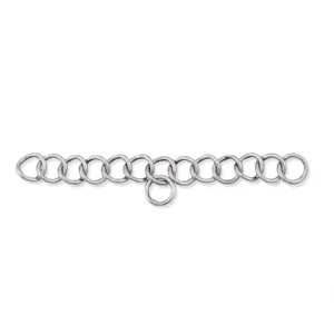 Curb Chain 13 +1 Links in SS, MS Nickle Plated