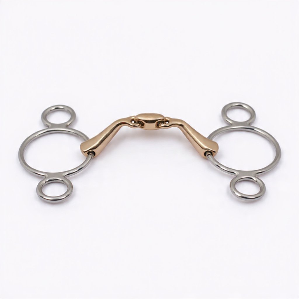 Verbindend Pessoa 3 Ring Cuprium Mouth Bit